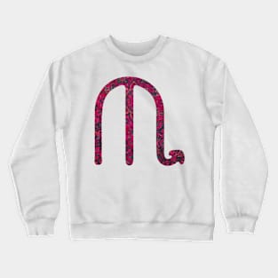 Scorpio Paisley Zodiac Sign Crewneck Sweatshirt